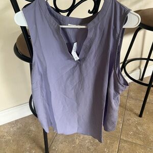 Lavender Sleeveless Women's Top
